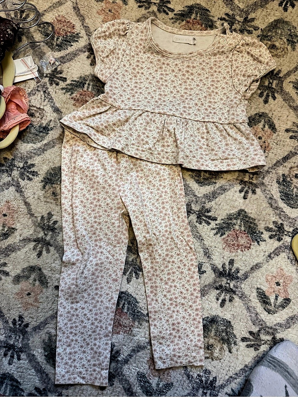 Jamie Kay Floral Set in Pink & White